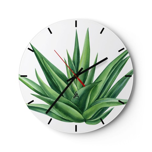 Horloge murale verre - murale,