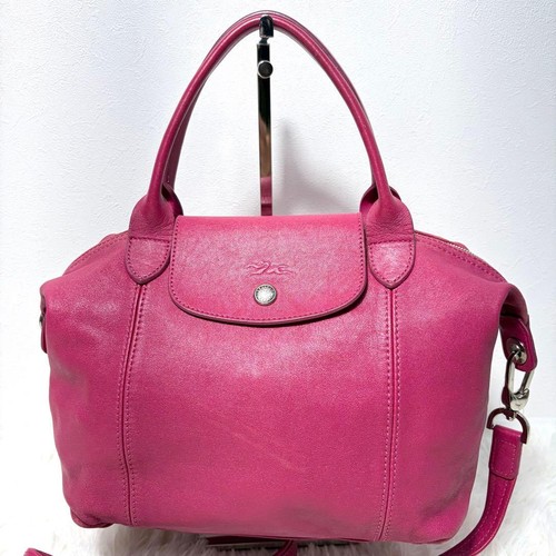 Longchamp pliage cuir - le, all