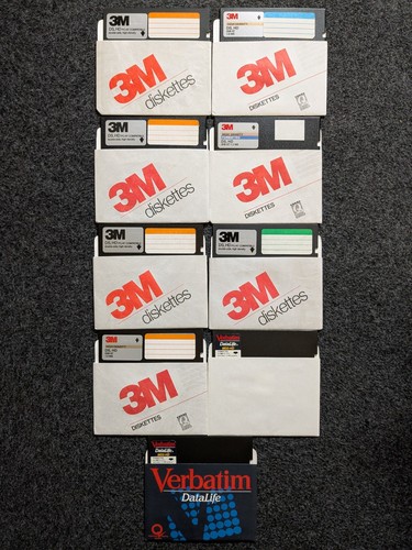 Lot disquettes 25 - lot, 5.25″