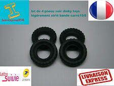 lot de 4 pneus noir dinky toys
