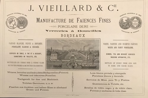 Vieillard cie manufacture - j., "manufacture