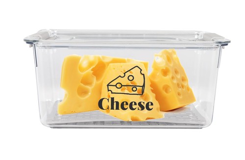 Boîte fromage pour frigo - boîte, à