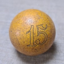 Ancienne boule de billard