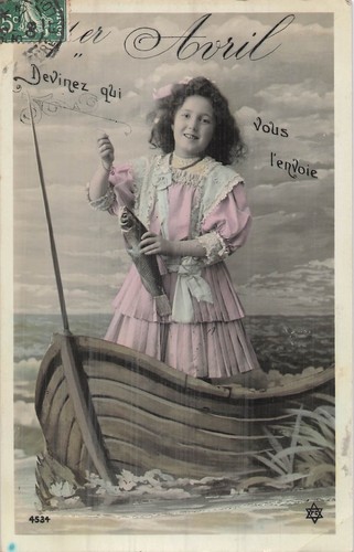 1er avril petite fille en - cp,