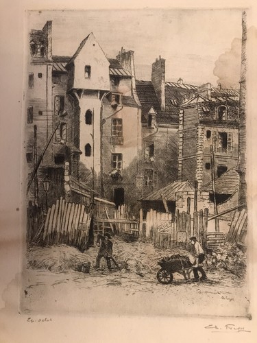 Magnifique lithographie - magnifique,