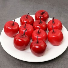  Mini pommes artificielles, 90 pièces, fausses pommes, fruits, accessoires