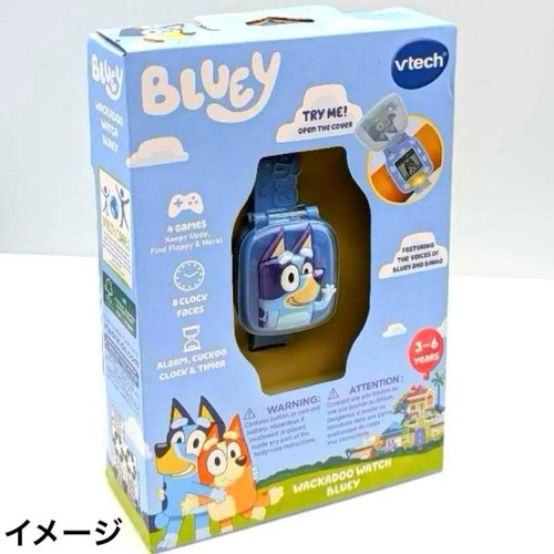Vtech bluey watch clock - vtech,
