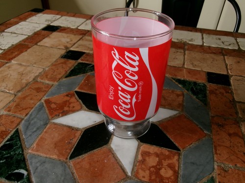 Grand verre coca cola coke - verre,
