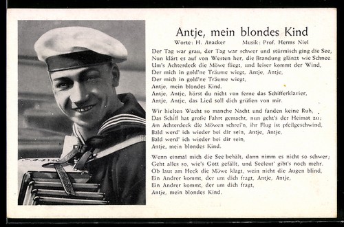 Carte postale marschlied - carte,