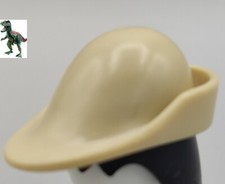Playmobil chapeau ancien couleur crème-bagage-trouveur-figurine médiévale-paysan