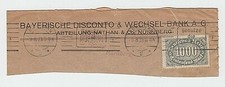 Allemagne:1923:Pièce postée