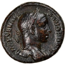 Alexandre Sévère, As, 222-231, Rome, Très rare, Bronze, TTB, RIC:556b