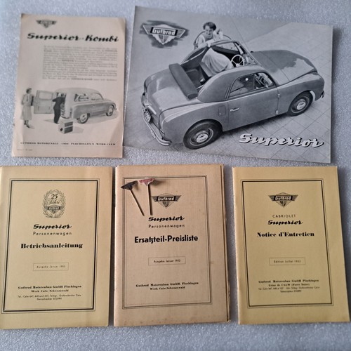 1952 lot brochure prospekt - ≃,