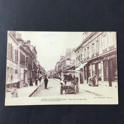 Cpa aube romilly sur - romilly, seine