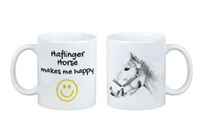 Haflinger tasse avec un cheval