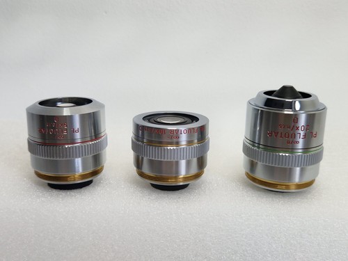 Lentilles microscope leitz - lentilles,