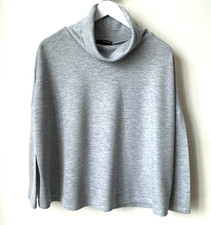 Pull Sweat Gris argenté scintillant Tally Weijl Taille S H=63cm TBE !