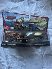 Pack de 2 Disney Cars Exclusif ,Martin & Zen Master Pitty , Neuves