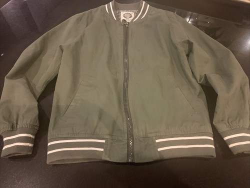 Blouson bomber garçon vert