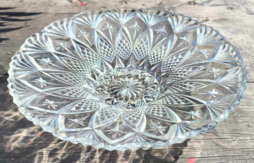 Vintage plat corbeille - , à