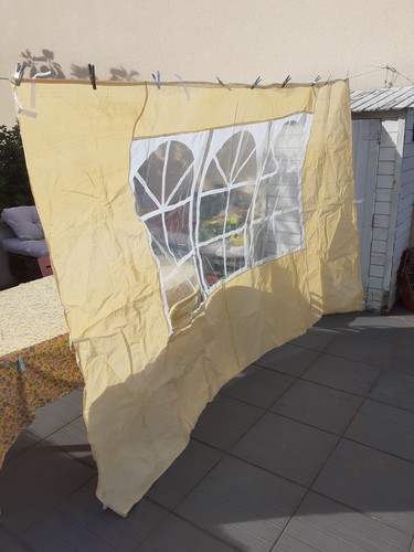 Panneau latéral tente de - de,
