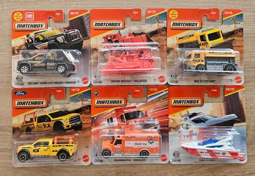 Matchbox lot 6 vehicules - .,