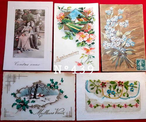 439 lot 5 cartes - n°439, de