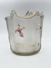 Vase Art Nouveau Aux Violettes