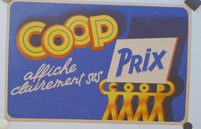 ancienne affiche 60 x 40  COOP