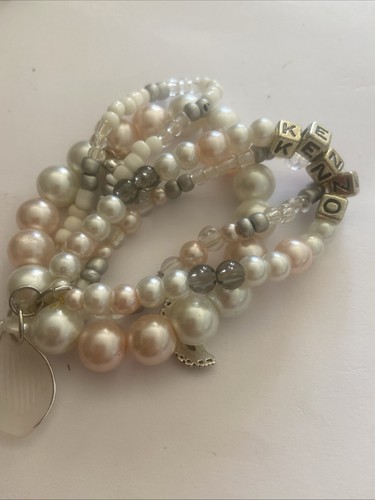 Bracelet rangs perles - de,