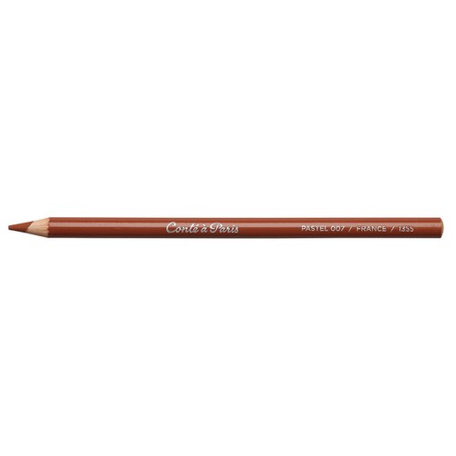 Crayon pastel brun rouge - pastel,