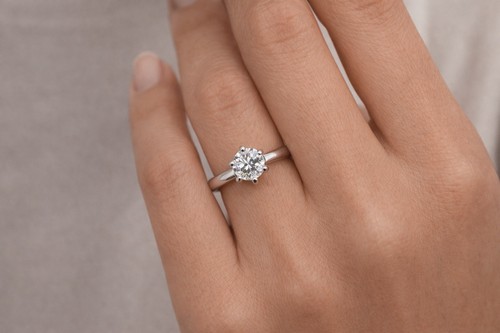 Tiffany bague solitaire - co.,