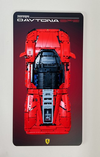 Cadre support mural lego