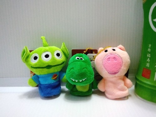 Disney toy story - alien, hamm