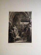 Edouard MOYSE RARE EAU FORTE