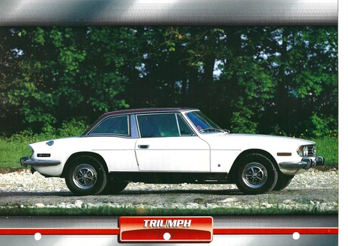 Fiche photo triumph stag - fiche,