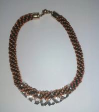 Collier cordon épais pendantif (Pierre Lang?)