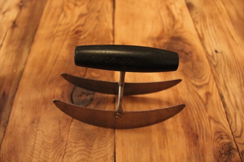Vintage antique double - vintage, blade