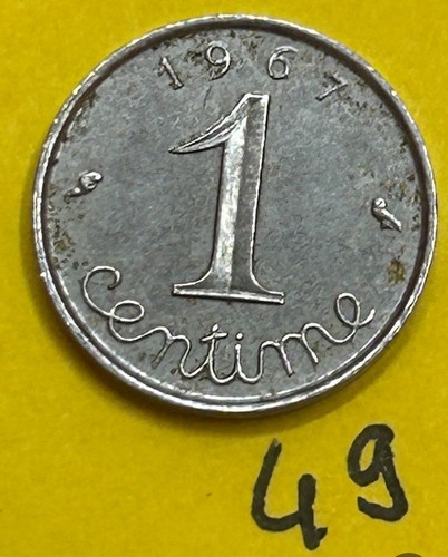 Centime épi 1967 - 1,