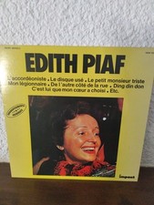 Disque Vinyl 33 Tours Edith Piaf Collection Impact