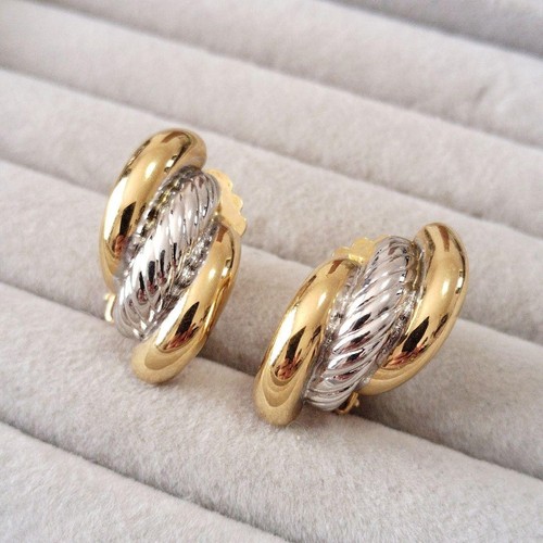 Boucles oreilles dorées - d'oreilles,