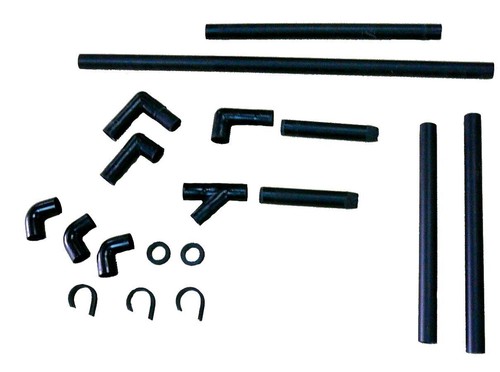 Kit avec tuyaux - et, fixations