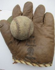 ANCIEN BALLE DE ANTIQUE VINTAGE  BASEBALL BALL 1920 ?  1920' ? 70 mm environ