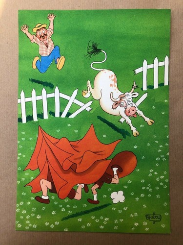 Albert dubout funny cow - dubout,