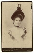 photo cdv grande carte cabinet