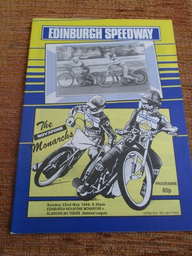 Programme speedway edimbourg - -,