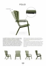 Fauteuil Folio Tabac Nardi