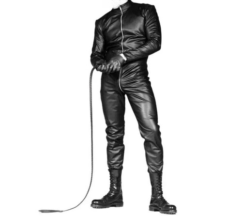 Body homme cuir slim - homme,