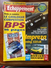 ECHAPPEMENT n°390 du 02/2000; Subaru Impreza MC 01/ Fiat Punto Kit Car/ Monte-Ca