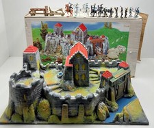 1/32 Jean Hoefler (Hofler) Château médiéval Hausser Elastolin Britains Timpo